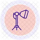 Studio Lamp Studiolamp Lamp Icon