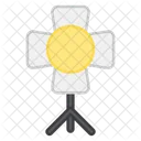 Studio Light Spotlight Floodlight Icon