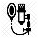 Studio Mic Microphone Recording Icon