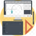 Studio web design  Icon