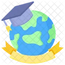 Study Abroad School Global Icon