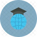 School Travel Backpack Icon