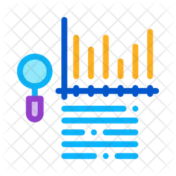 Study Bar Graph  Icon