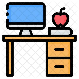 Study Desk  Icon