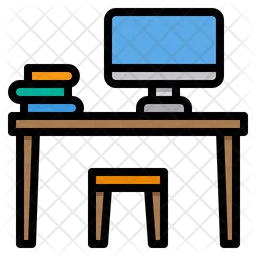 Study Desk  Icon