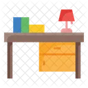 Study Desk Table Study Icon