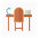 Desk Table Furniture Icon