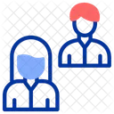 Study Group Learning Students Icon