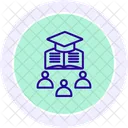 Study Group Line Icon Icon