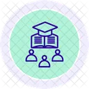 Study Group Line Icon Icon