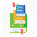 Study Guides Books Pile Textbooks Icon