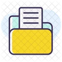 Study materials folder  Icon