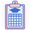 Study Plan Time Table Study Schedule Icon