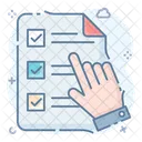 Study Plan Study Program Educational Tasklist Icon