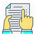 Study Program Learning Process Knowledge Management Icon