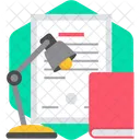 Study Table Education Icon