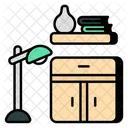 Study Desk Study Table Study Corner Icon