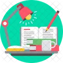 Study Table Education School Icon