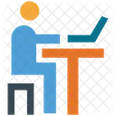 Education Computer Table Icon