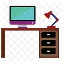 Study Table Table Desk Icon