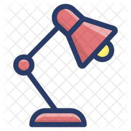 Study Table Lamp Icon
