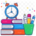 Study Time Learning Time Education Time Icon