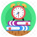 Education Time Study Time Reading Time Icon