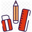 Study Tools Office Supplies Stationery Icon