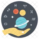 Studying Astrology Planets Icon