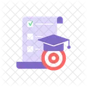 Marketing Target Research Icon
