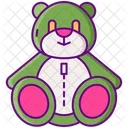 Stuffed Animals Bear Soft Icon