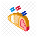 Stuffed Croissant  Icon