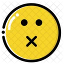 Stumm Stopp Emojis Symbol