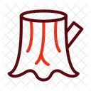 Stump Tree Nature Icon