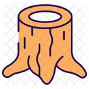 Stump Tree Nature Icon