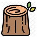 Ecology Forest Stump Icon