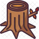 Stump Tree Wood Icon