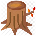 Stump Tree Wood Icon