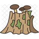 Stump Tree Logging Icon