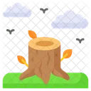 Stump Nature Tree Icon
