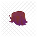 Stump Tree Trunk Icon