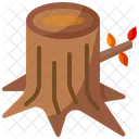 Stumpf Baum Holz Symbol