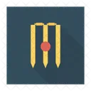 Stumpfe Wicket Cricket Symbol