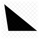 Stumpfwinklige Dreiecksform  Symbol