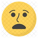 Emoticon stupita  Icon