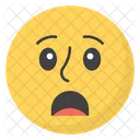 Emoticon stupita  Icon