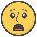 Emoticon stupita  Icon