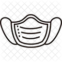Style Of A Face Mask  Icon