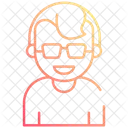 Stylish boy  Icon