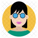 Female Avatar Girl Icon